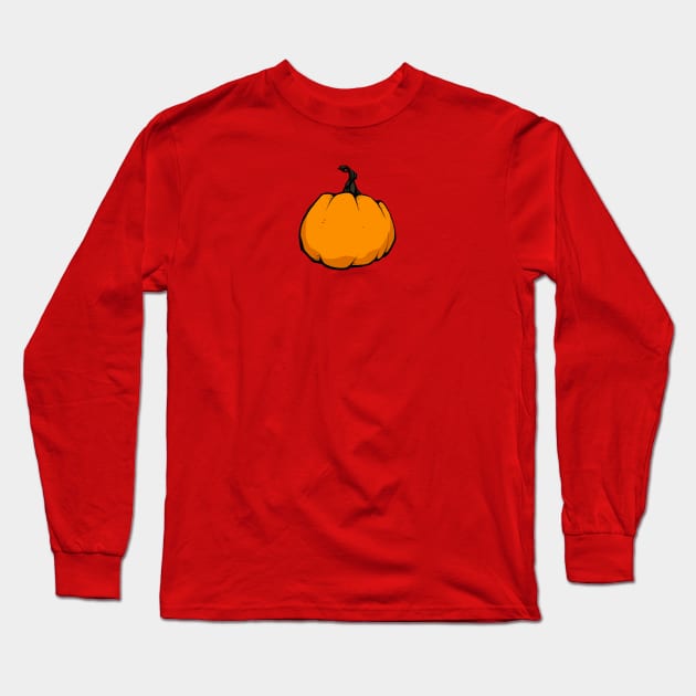 Pumpkin #5 Long Sleeve T-Shirt by Justin Langenberg